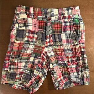 Crewcuts Multicolor Plaid Boys Shorts
